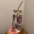 Howdy Glass Can Tumbler – Western Style 20oz Drinkware
