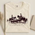 Cattle & Cowboys Graphic Tee – Western Ranch Life Shirt