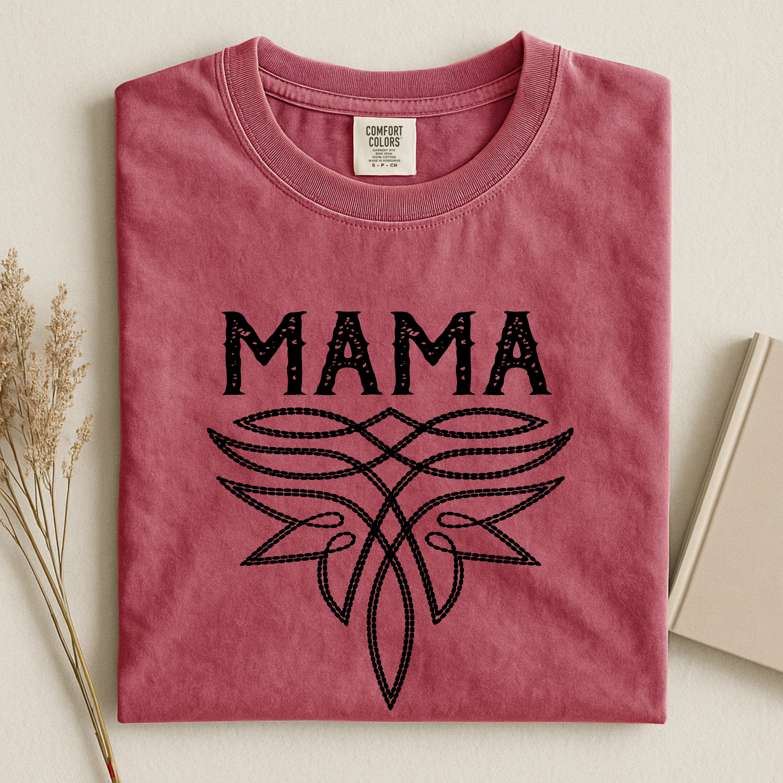 Mama Graphic Tee – Simple Country Mom Shirt