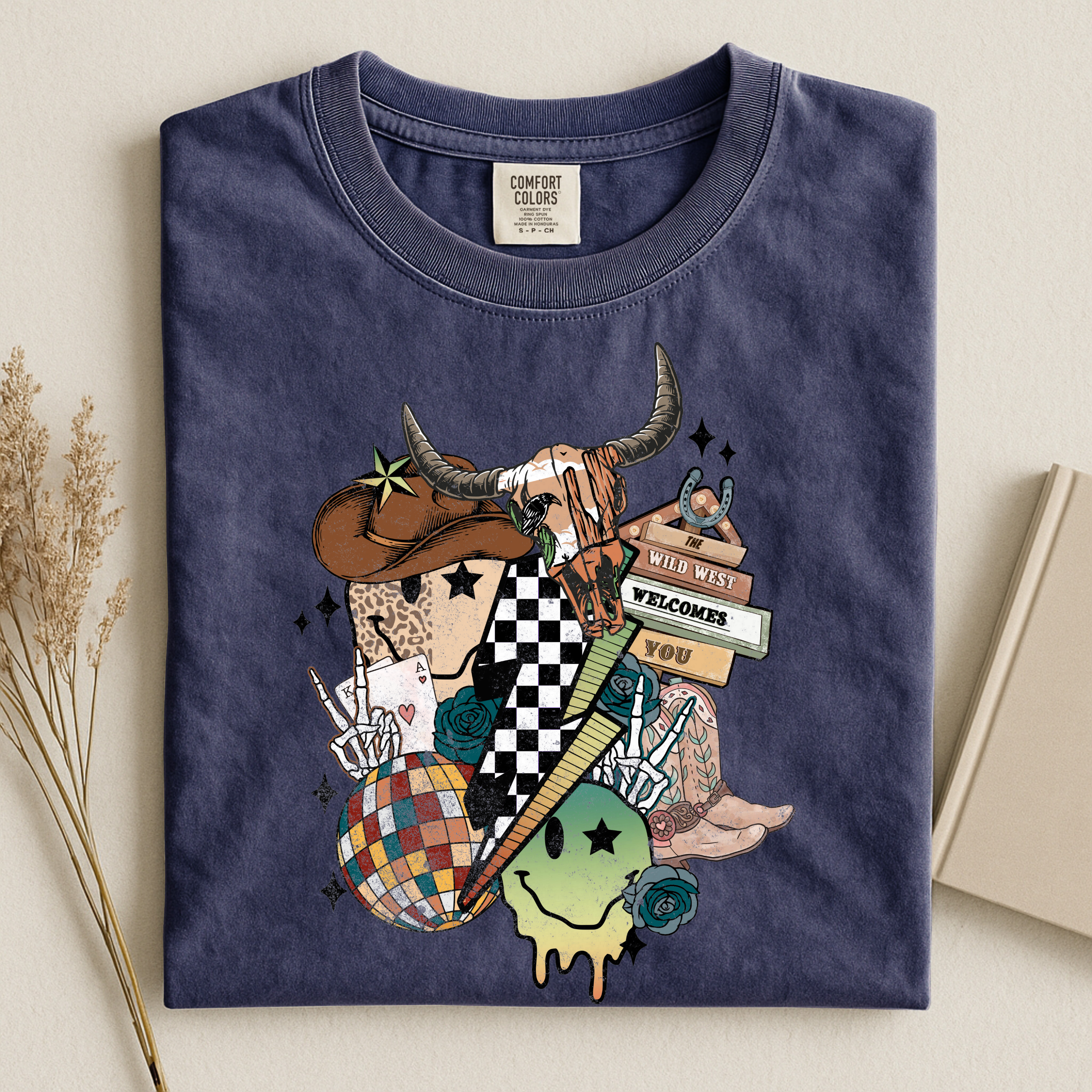 The Wild West Welcomes You Shirt – Western Graphic Tee for Women